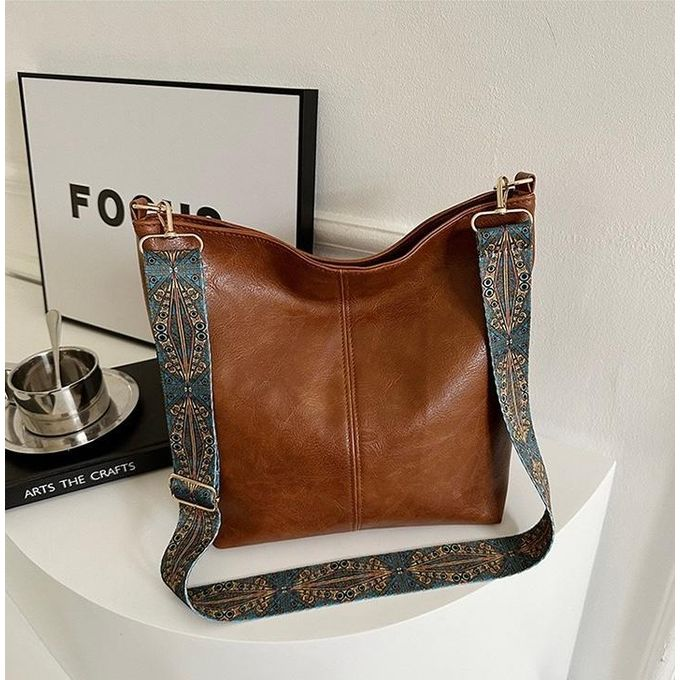 Women’s Large Capacity Bucket Bag (Shoulder, Crossbody & Tote Handbag) 'T896723