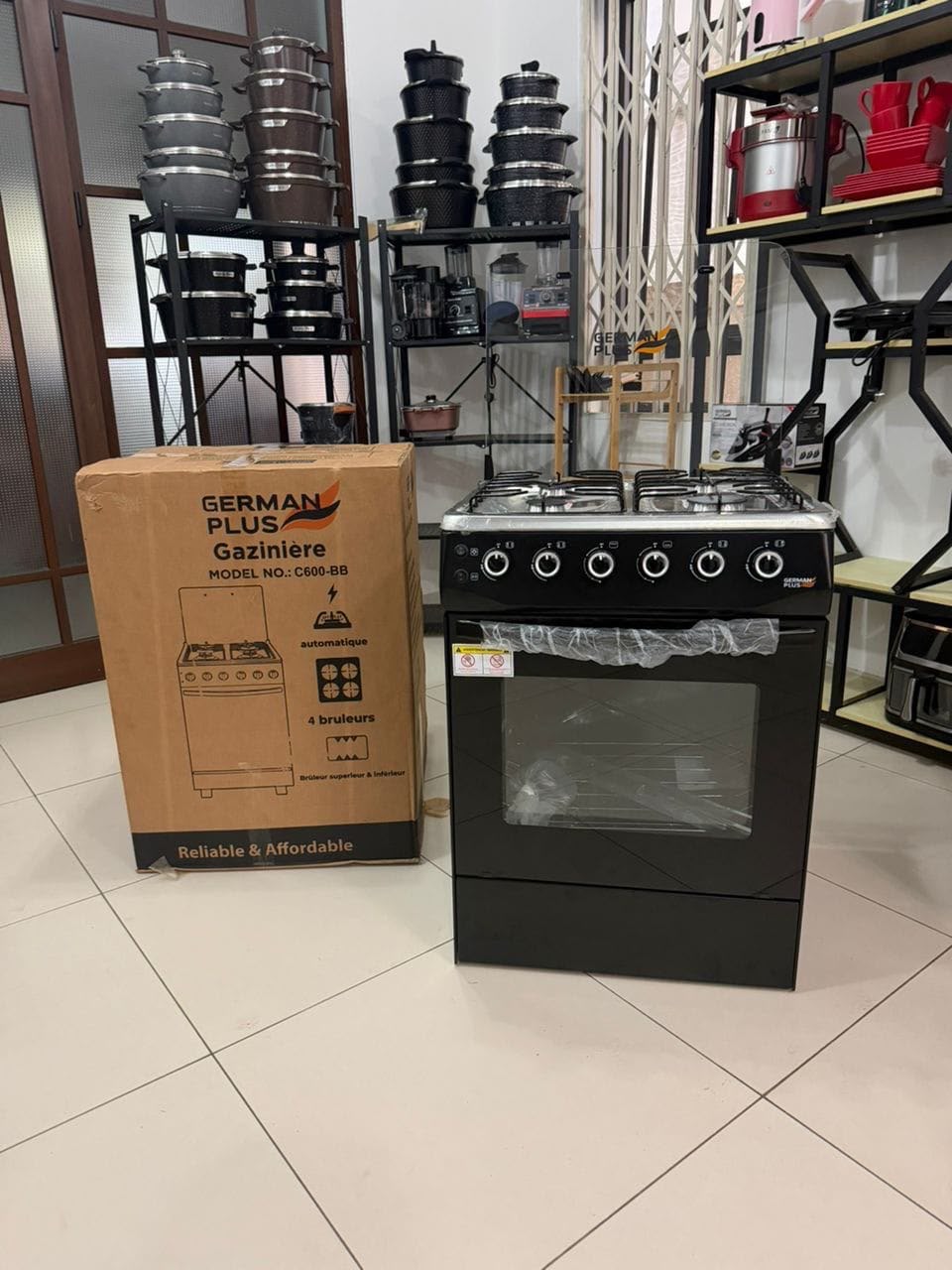 German Plus Standing Gas Stove