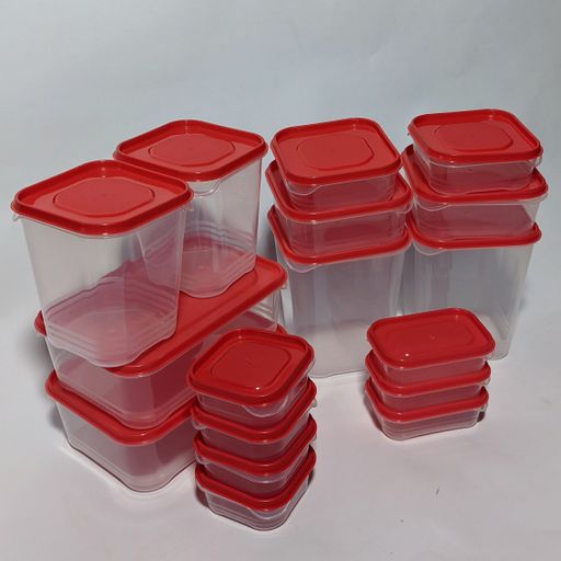 17-piece Plastic Food Storage Containers set '05150