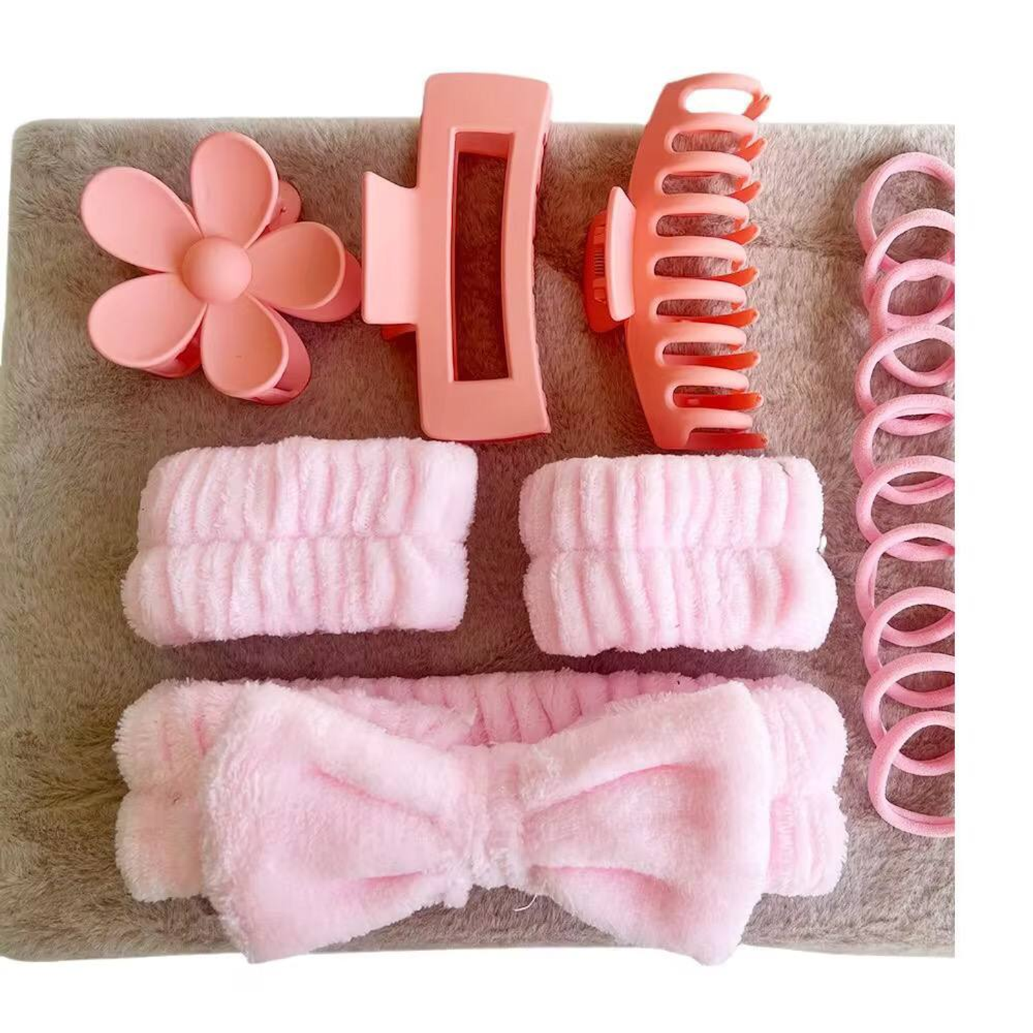 Clips, Wristbands & Hair Ties) - (peach) 478979-005