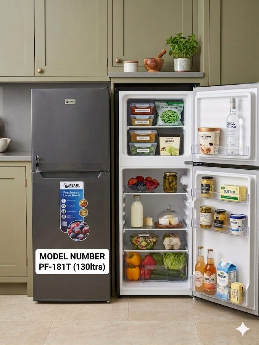 Pearl 130L Refrigerator